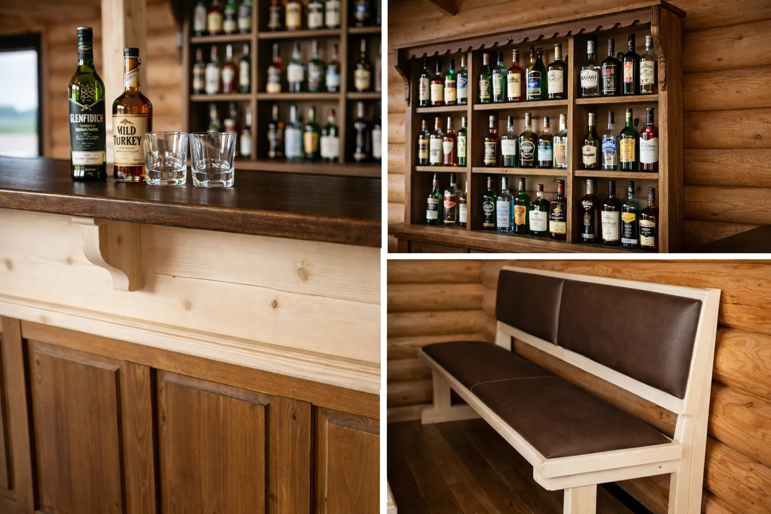 Bar Rustic din Lemn - miniatura 2